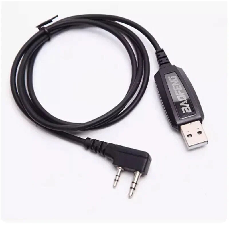 UV-K5 USB 프로그래밍 케이블, CD 소프트웨어 포함, Baofeng UV-5R Quansheng K6 UV5R 플러스 UV 13, 17 프로 드라이버용