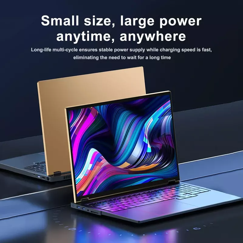 Laptop da gioco ad alte prestazioni sistema Intel Core i5 windows11 schermo ultra trasparente da 15 pollici 2.5K DDR4 16G/32G 1TB/2TB ROM notebook