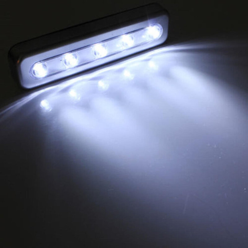 Lámpara LED magnética táctil para armario, luz nocturna multiusos extraíble, lámpara de pared para pasillo, portátil, fácil