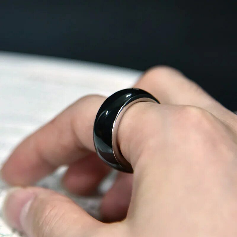 Tasbih-anillo inteligente de acero inoxidable para musulmanes, dispositivo Digital, recordatorio de tiempo de oración, Qibla, 5