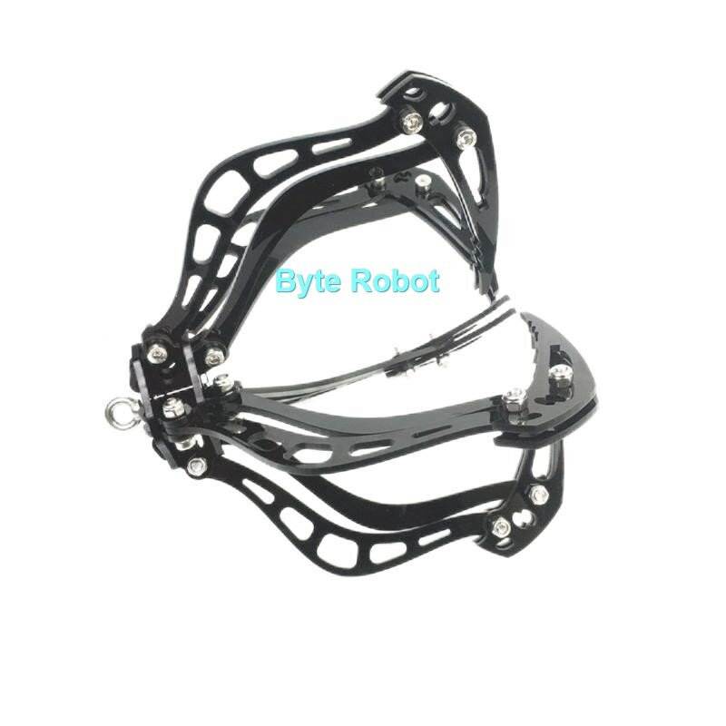 Manipolatore di artigli in acrilico o acciaio inossidabile Drone Mantis Claws Hook Gripper Set di presa automatica per braccio robotico o artiglio di Drone
