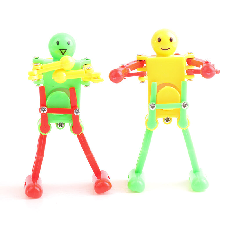 시계 태엽 감기 춤 로봇 장난감 아기 어린이 발달 선물 퍼즐 태엽 장난감 어린이용, 피젯 완구