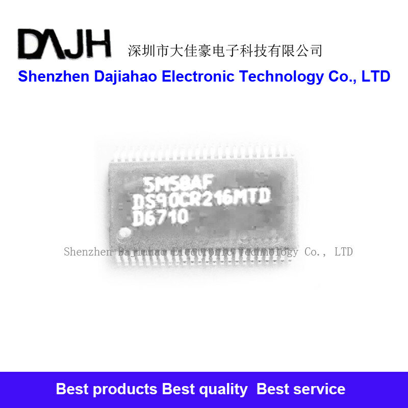 2 uds./lote DS90CR216MTD DS90CR216MTDX DS90CR216 TSSOP48 chips IC en stock