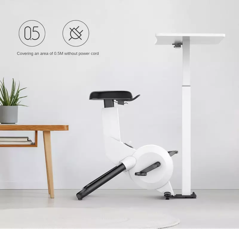 Meja olahraga sepeda recumbent, peralatan olahraga meja kantor bar modis desain baru dengan kursi
