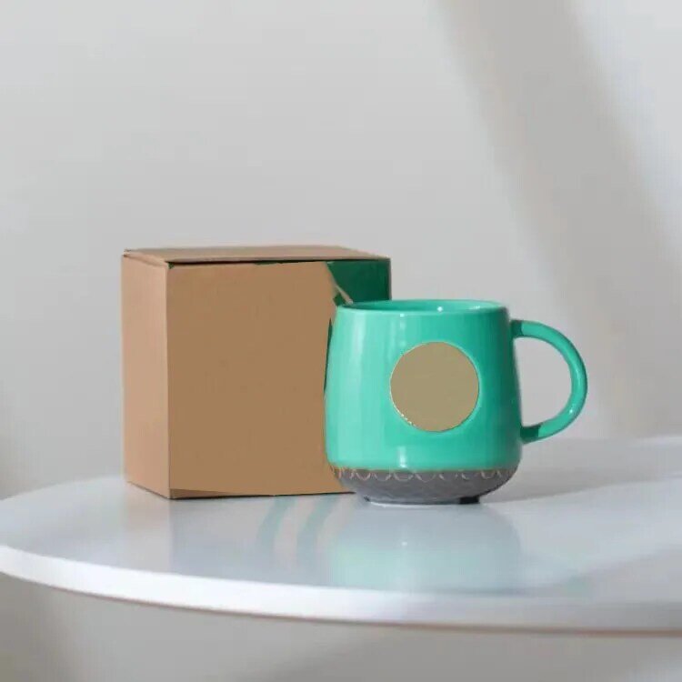 Keramik becher Central Perk Design Kaffeetasse benutzer definierte Tee tasse Schokolade Milch Bierkrüge Liebhaber Freunde Geschenke mit Löffel