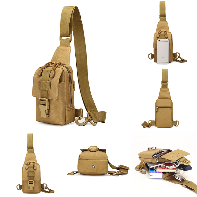 Тактическая нагрудная сумка, военная сумка для трекинга, спортивная сумка для повседневного использования, сумка на плечо, сумка через плечо, штурмовая сумка для пеших прогулок, велоспорта, кемпинга