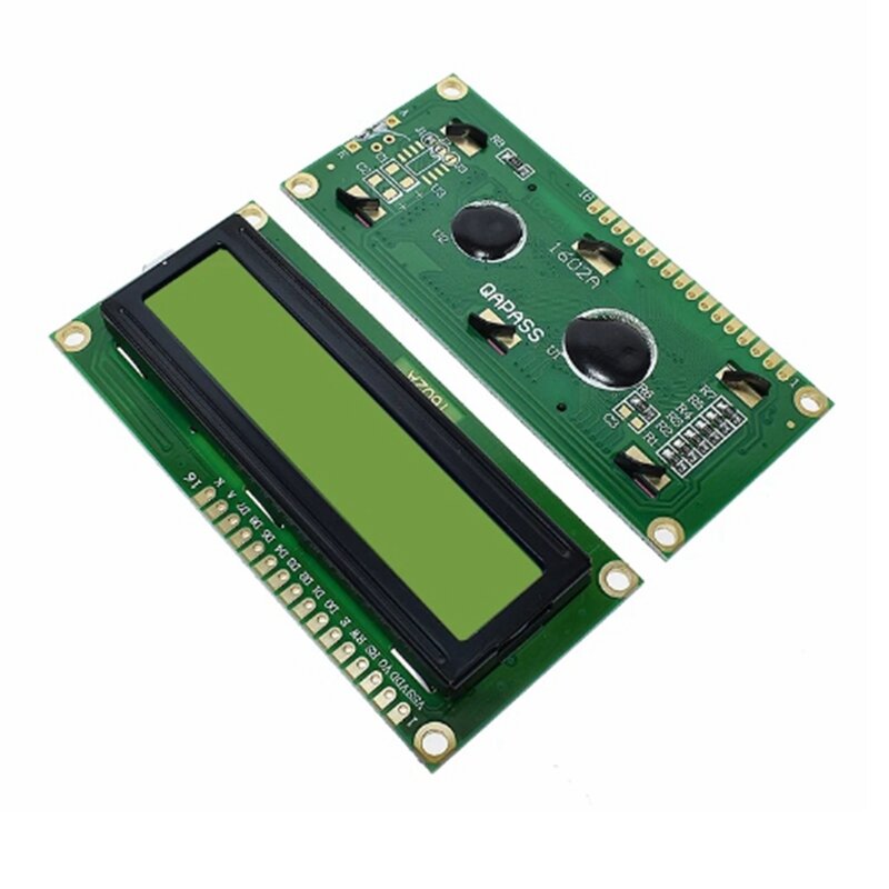 LCD1602 + I2C 1602 16x2 1602A สีฟ้า/หน้าจอสีเขียว HD44780จอ LCD/W iic/ I2C โมดูลสายเชื่อมต่อซีเรียลสำหรับ Arduino