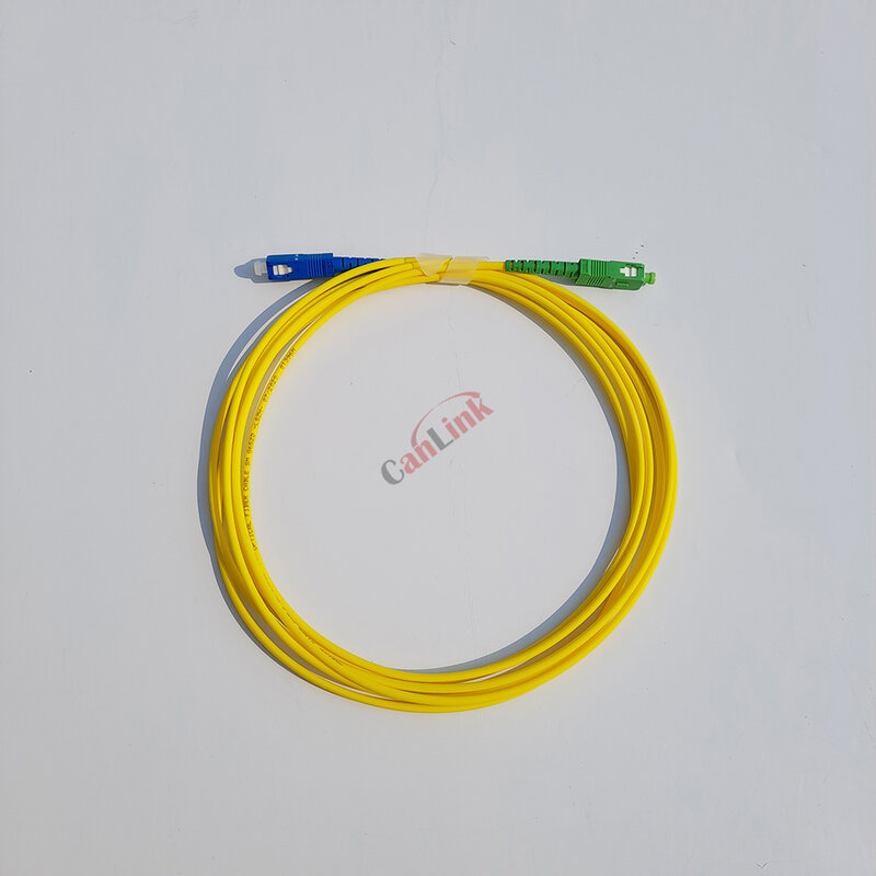 10 шт./лот волоконно-оптический кабель перемычки SC/UPC-SC/APC SM 3 мм однорежимный удлинитель Соединительный шнур