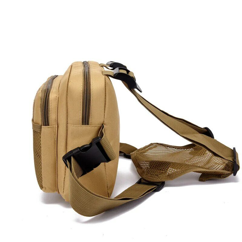 Тактическая нагрудная сумка унисекс, спортивный рюкзак для бега, искусственного летательного аппарата, трендовая Повседневная многофункциональная сумка из ткани Оксфорд