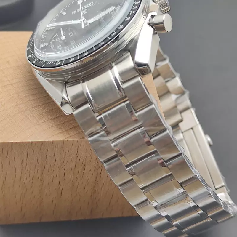 เคส VK63 39มม. นาฬิกาผู้ชายอุปกรณ์เสริมนาฬิกาควอตซ์เวลาเคลื่อนไหว Jam Tangan elektronik กำหนดเอง VK63แพนด้า
