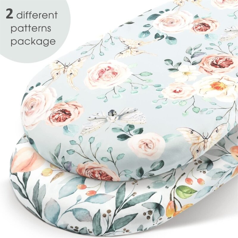 B2EB Infant Baby Fitted Sheets Crib Changing Mattress Sleeve Cover Sheet Protectors Toddlers Comfortable Fitted Sheet