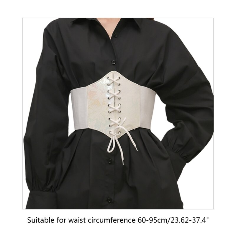 Borboleta impressão decoração cintura espartilho feminino espartilho cincher corpo shaper cinto trimmer extensor streetwear