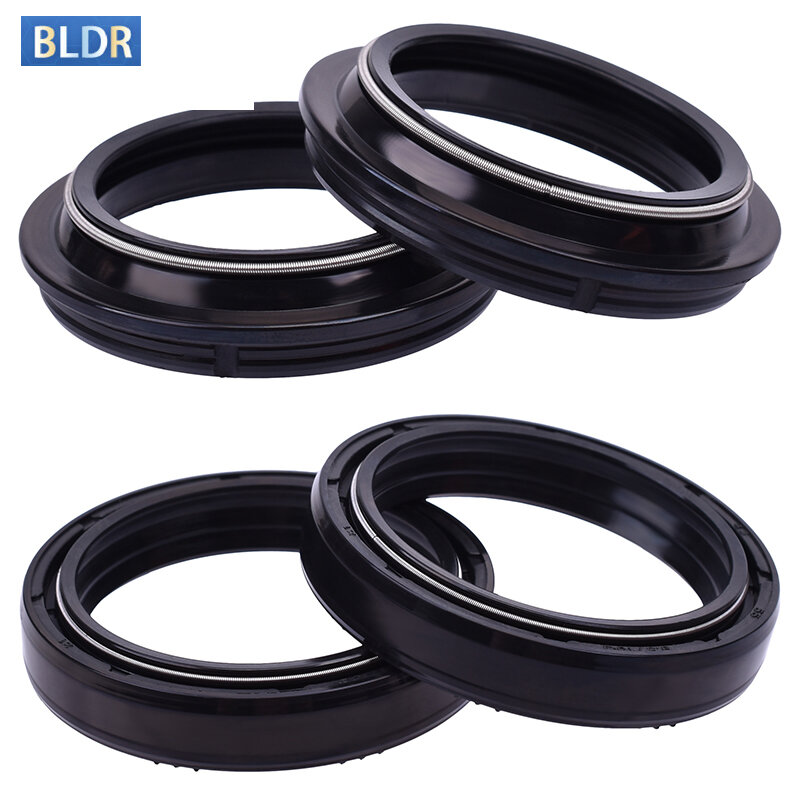 43x55x9.5/10.5 Front Fork Suspension Damper Oil Seal 43 55 Dust Cover For Yamaha MT-125 MT125 MT 125 2016-2017 YZ125 LC YZ 125