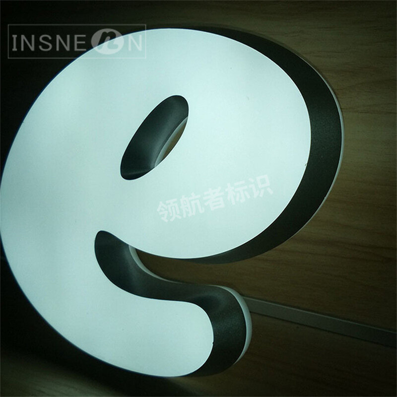 3D Double-sided Luminous Character Acrylic LED Sign Anti-aging Outdoor Indoor Wall Decor Advertising Board Retail Shop Logo