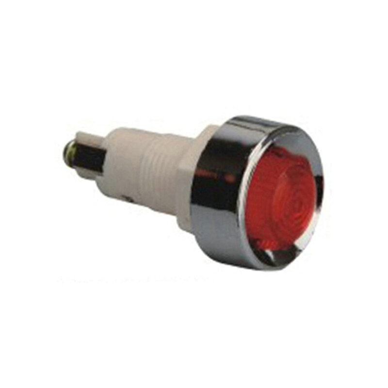 Rode Knop Metalen Ring Lampje 12V 24V 220V 380V Pilot Light 220V 110V 12V/24V Panel Mounting Neon Indicator Rood Groen