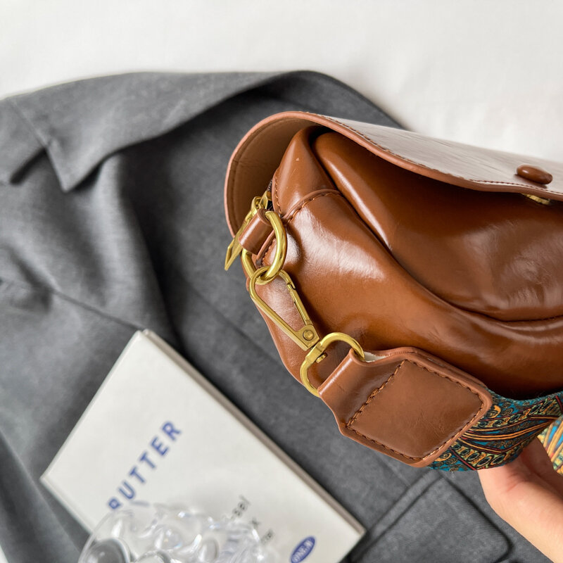 Mode kleine Umhängetaschen für Frauen Designer Luxus Pu Leder Schulter Messenger Geldbörsen und Handtaschen hohe Qualität 2024
