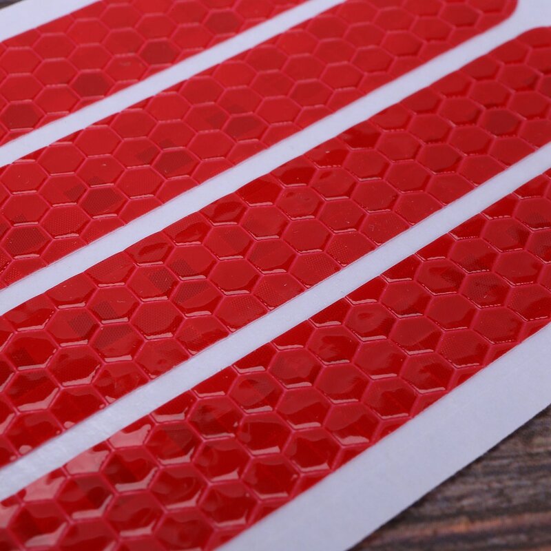 الجبهة الخلفية غطاء العجلة واقية قذيفة ملصقا عاكسة ل ناينبوت ماكس G30 سكوتر اكسسوارات 8 قطعة ، الأحمر