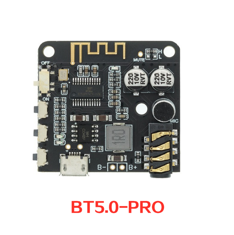 Placa receptora de Audio Bluetooth 4.1bt5.0 Pro XY-WRBT MP3, placa decodificadora sin pérdidas, módulo de música estéreo inalámbrico con carcasa