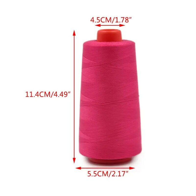 20 Colors 40S/2 Yards Polyester Sewing Thread Multicolored Stitching Yarn Drop Shipping