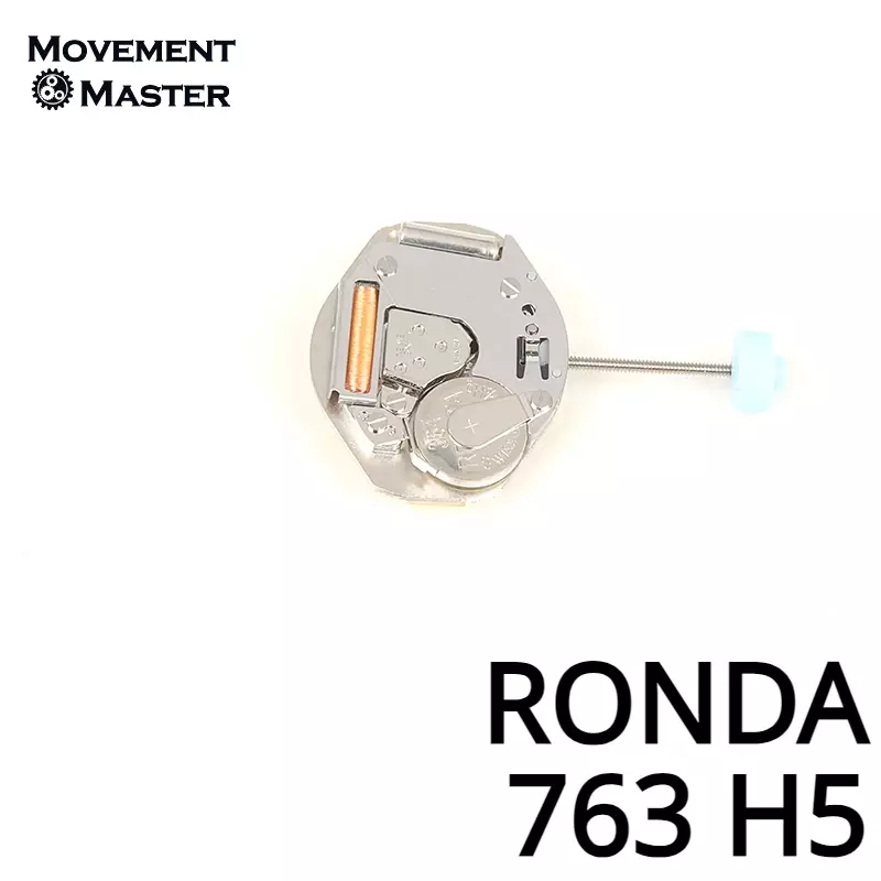 New Original Swiss RONDA 763 Quartz Movement H5 High Watch Mouvement Replacement Parts