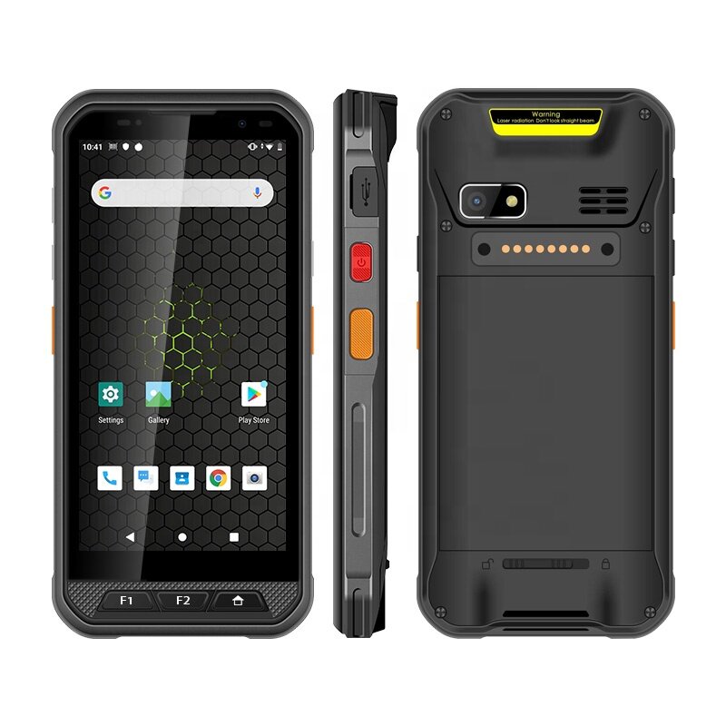 Uniwa IP67 V9S กันน้ำ pdas 5.7นิ้ว NFC 4GB RAM 64GB รอมแบบพกพา2D บาร์โค้ด4G LTE Android ทนทานแบบใช้มือถือ PDA