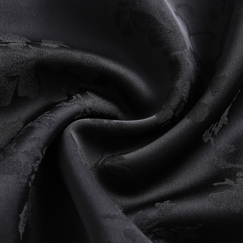 Женская юбка из сетчатой ткани, черная повседневная юбка на шнурке, 2024