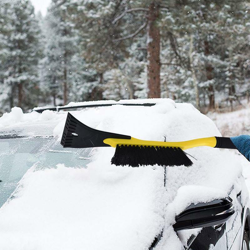 Eiskra tzer für Auto Windschutz scheibe Mini Eiskra tzer Schnee räumer Schaufeln abnehmbar und lack freundlich Winter zubehör für Autos