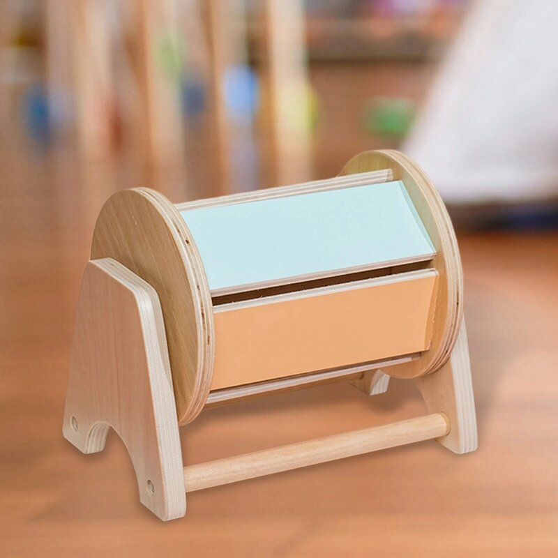 Montessori Wooden Ball Drawer Target Box Educational Toys Children's Early Education Intellectual Development Coin Box Teaching