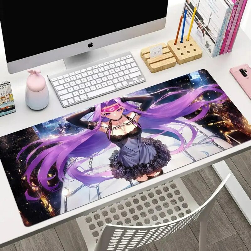 Fate Stay Night Medusa Rider Mouse Pad Large Anime Desk Mat Luxury Desktop Cartoon Gaming Gamer Keyboard Office Computer Cushion