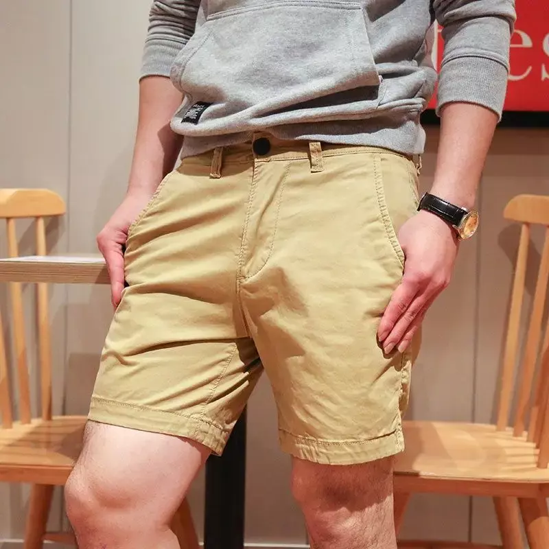 Herren Cargo Shorts Kampf Bermuda kurze Hosen für Männer mit Reiß verschluss solide versand kostenfrei Jogger 2024 Mode Streetwear groß und groß