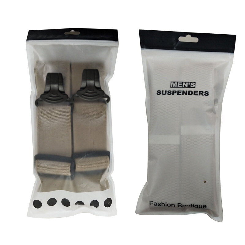 Zware Werk Bretels Voor Mannen 3.8Cm Breed X-Back Met 4 Plastic Grijper Sluitingen Verstelbare Elastische Broek broek Bretels-Zwart