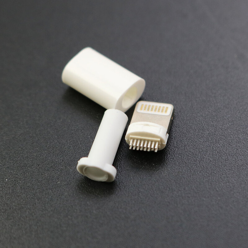Cable de soldadura tipo 8 pines para IPhone Plus, adaptador de conector USB, convertidor, 3,0mm, 1 unidad