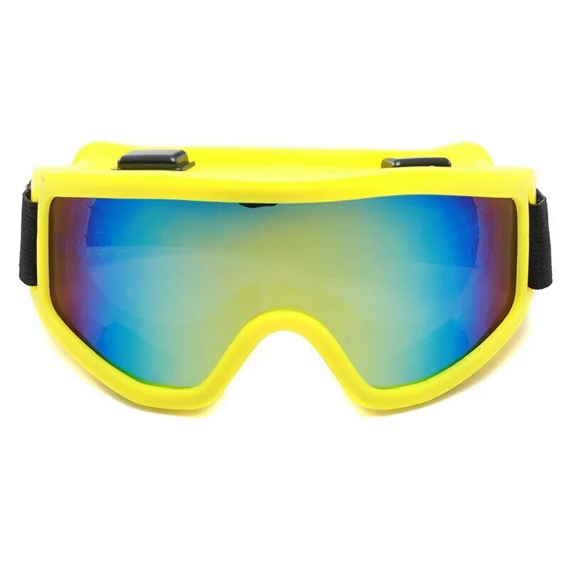 Регулируемый, для спорта на открытом воздухе очки с большой оправой, ветрозащитные пылезащитные цветные защитные очки, альпинизм, катание на лыжах