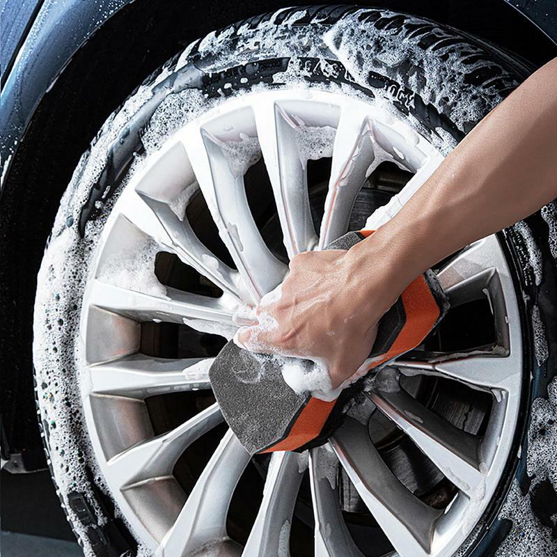 Esponjas de lavagem do carro para lavar e detalhamento, purificador do carro, ferramentas de limpeza, esponja grande, ultra absorvente