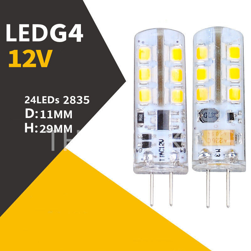 10pcs/lot COB LED G4 3W 5W 9W 12W Light Bulb AC DC 12V 220V LED Lamp Spotlight Chandelier Lighting Replace 30W 60W Halogen Lamps