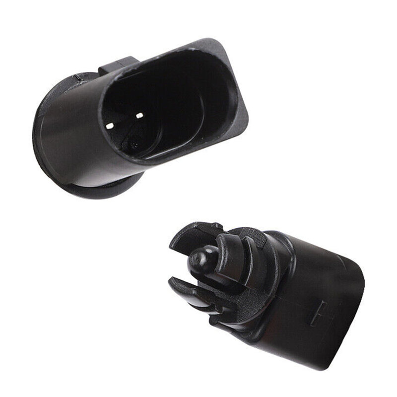 Plug Sensor de Temperatura com Plug Pigtail, Preto, Plástico ABS, Ambiente metálico, 6RD820535, 8Z0820535