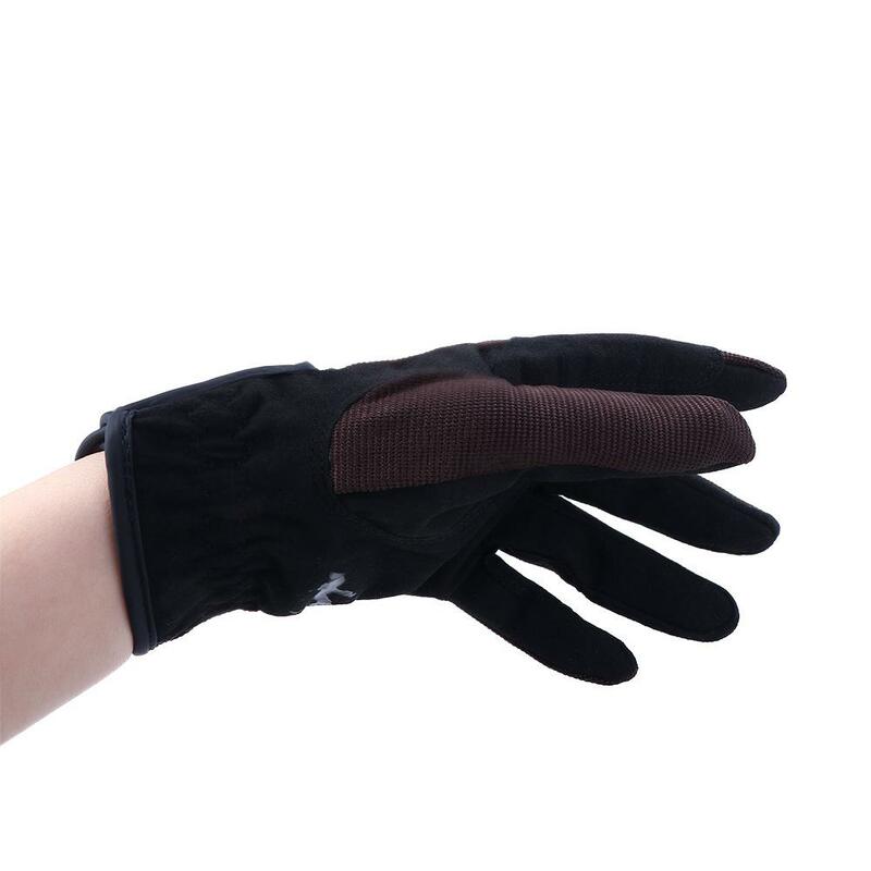Sarung tangan berkuda Horseback sarung tangan olahraga bisbol sarung tangan Softball sarung tangan berkuda sarung tangan layar sentuh jari penuh