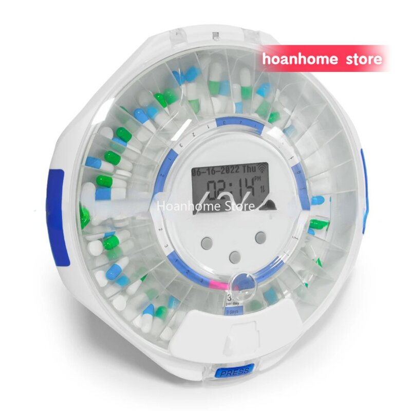 Smart Pill Dispenser M156A gestione intelligente dei farmaci portapillole con allarme