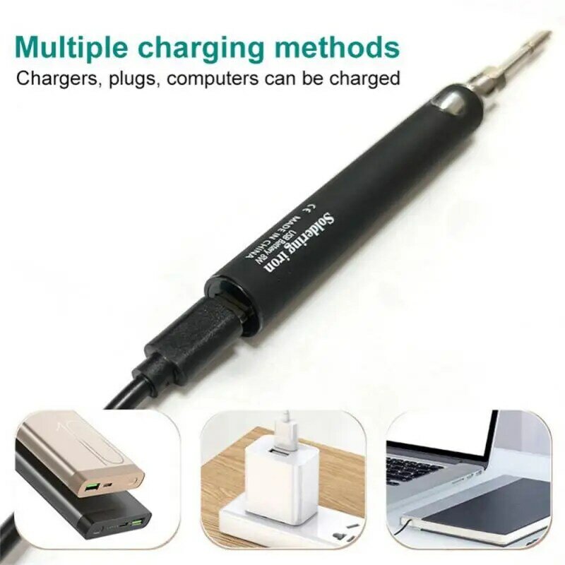 Lithium Battery Radio Soldering Iron Student Home Soldering Iron Pinecil Internal Heat Portable Electric Welding Mini Small Usb