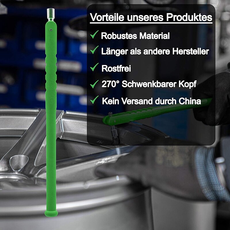 Ventilzieher-Schraubens chl üssel ventils chaft für alle Autoreifen, Zubehör für Reifen installation werkzeuge, Ventils chl üssel