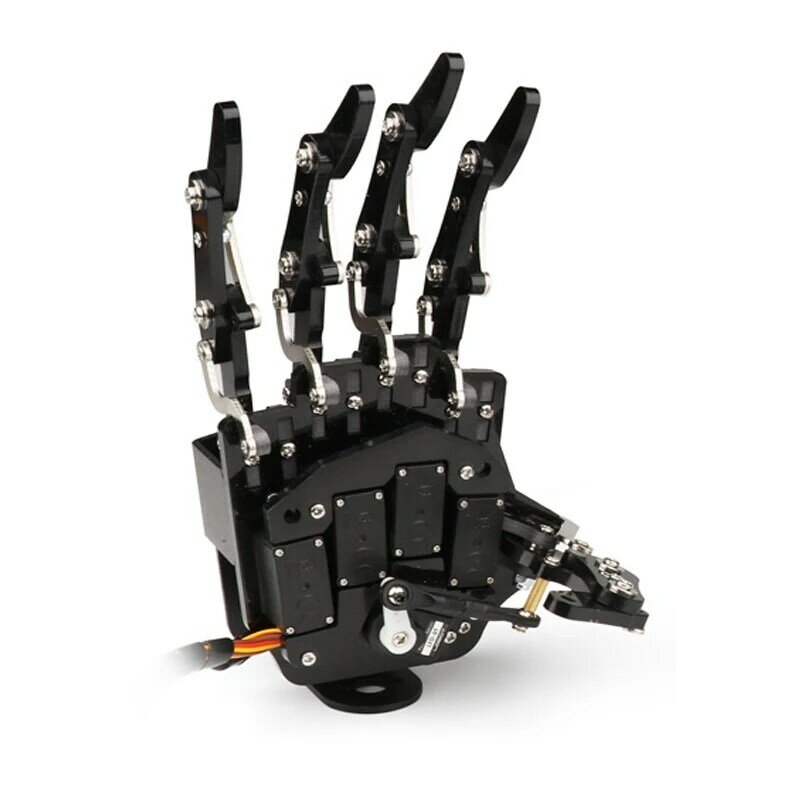 아두이노 ESP32 로봇 키트 프로그래밍 가능 로봇, 손 손가락 휴머노이드 생체 공학 기계 조작기 클로, 5 Dof