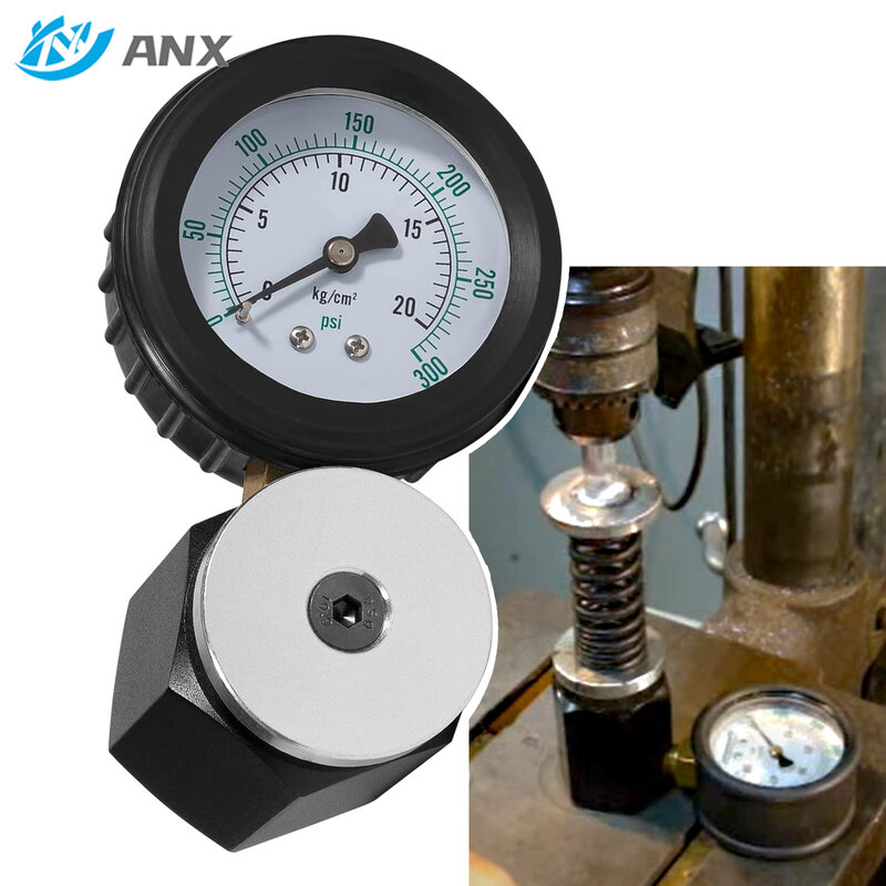 ANX 0-300 PSI Mini zawór Tester sprężynowy 66835 uniwersalny Spring czujnik testera Presion Aire Acondicionado do chevroleta S10