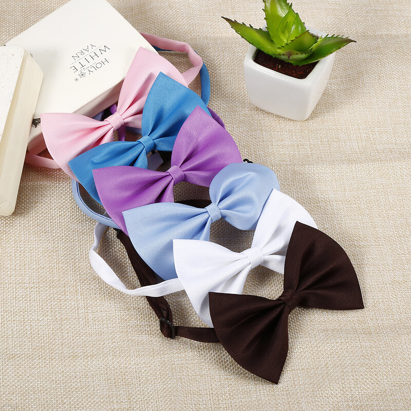 Wholesale Pet Dog Puppy Necktie Bow Tie Random Color Cute Bowknot Pet Cat Collar Grooming Pet Accessories Dropshipping