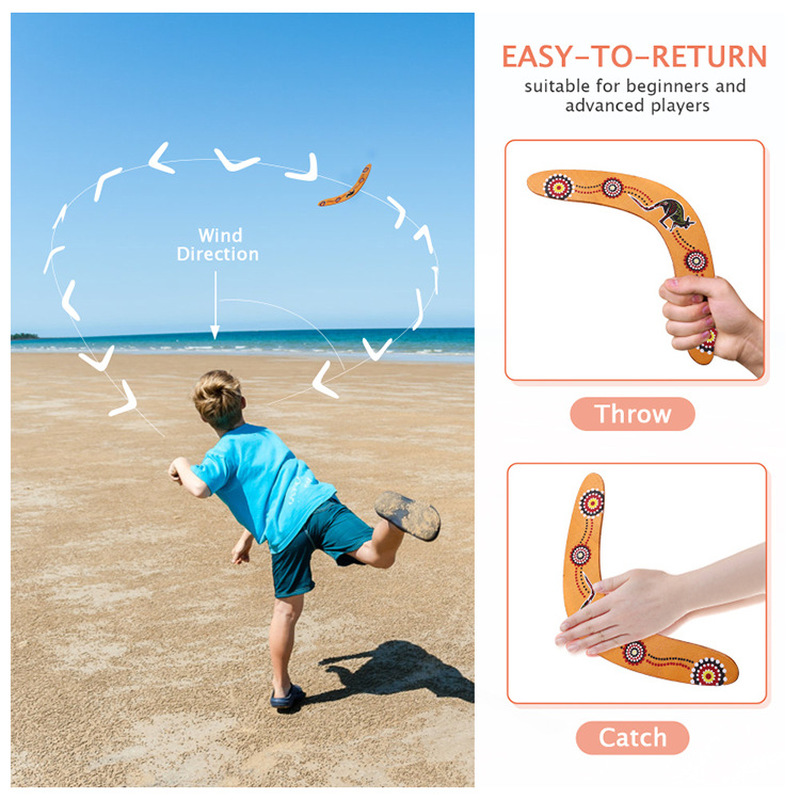 Boomerang-disco volador en forma de V, juego al aire libre