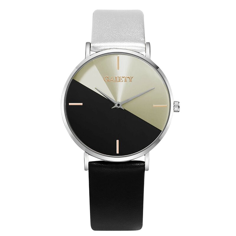 Reloj de pulsera de lujo para mujer, relojes de cuarzo con costura geométrica, de moda, 2022