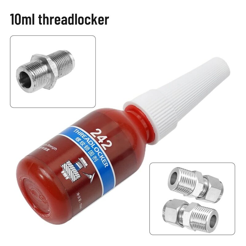 1pc 10ml Threadlocker 222/242/243/262/263/271/277/290 Anaerobic Adhesive Fit Screw Rust / Screw Not Tight For Pipe Thread