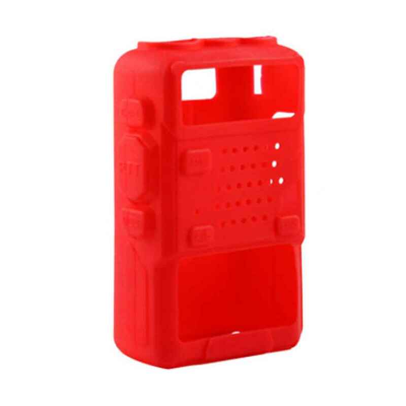 Étui de protection en Silicone souple pour talkie-walkie Baofeng, 5 couleurs, housse pour UV-5R UV-5RA UV-5R Plus UV-5RE F8
