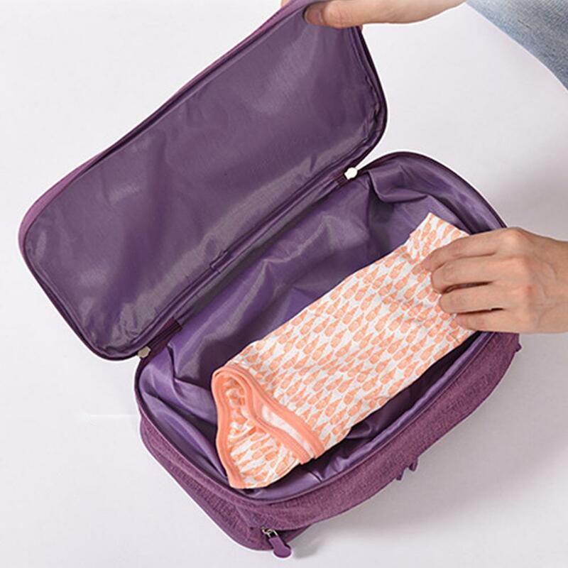Reise Lagerung Tasche Mehrere Grids Große Kapazität Tragbare Koreanische Stil Mehrzweck Unterwäsche Lagerung Pouch für Urlaub