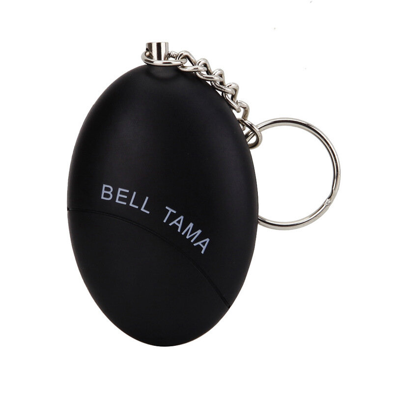 Colourful Egg Personal Alarm Women's Bodyguard Keychain Anti-Wolf Mini Panic Security Devices for Girls Protect 120db