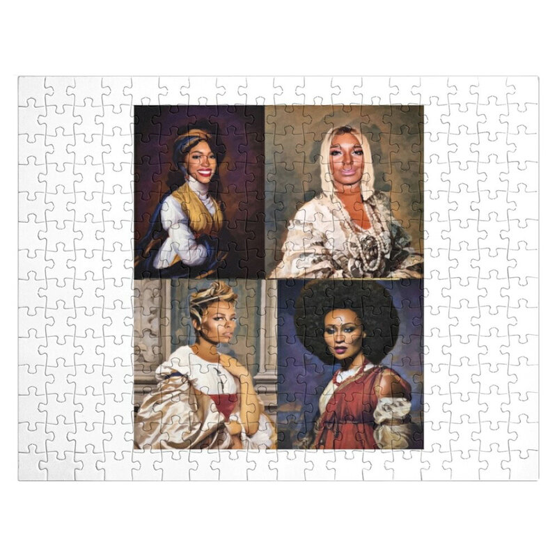 Puzzle de vraies femmes au foyer d'atlas, Puzzle en bois, animaux, pour adultes